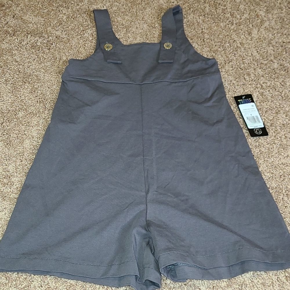 TRUCE Dark Gray Romper shorts